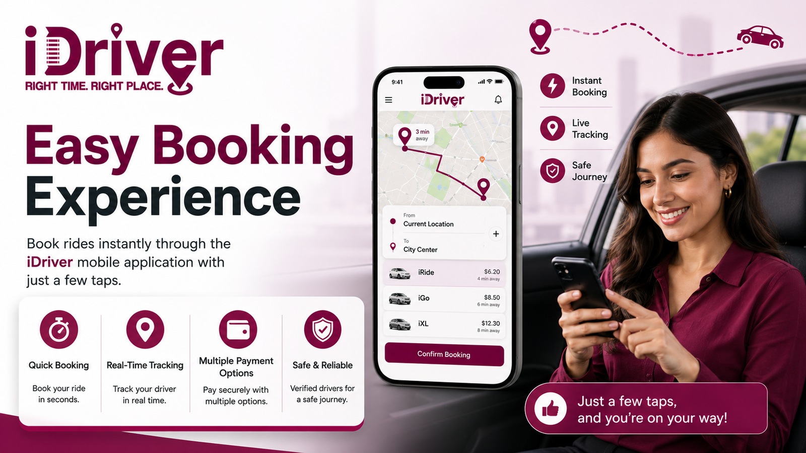 Easy Booking Experience