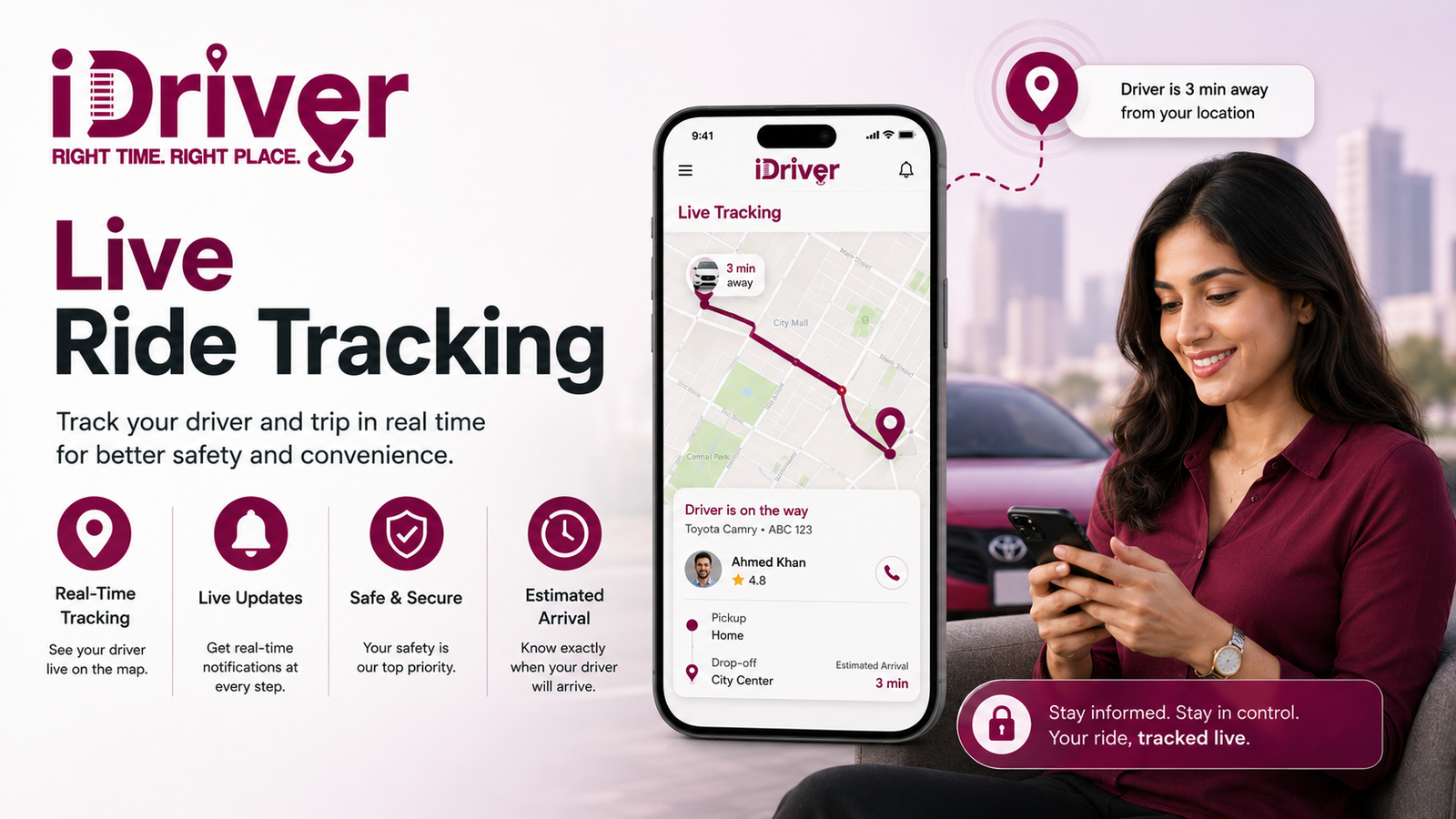 Live Ride Tracking