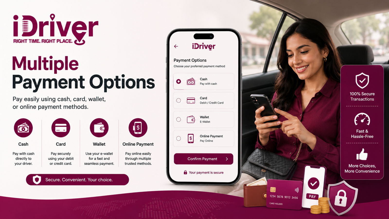 Multiple Payment Options